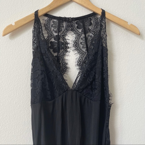 Free People Intimately Melrose Black Lace Backless Bodysuit XS - Picture 8 of 16